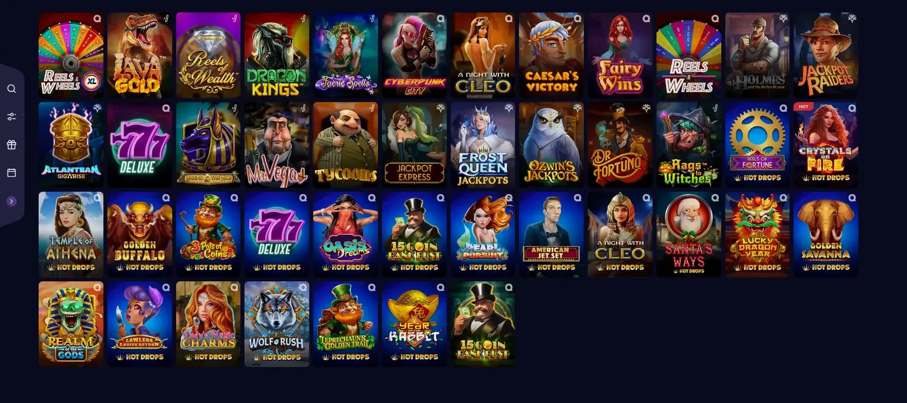 Игровой интерфейс Раменбет